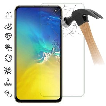 Samsung Galaxy S10e Beskyttelsesglass - Case Friendly - Klar