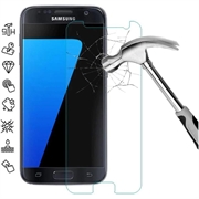 Samsung Galaxy S7 Beskyttelsesglass - 9H, 0.3mm - Case Friendly  - Klar