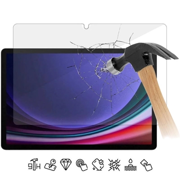Samsung Galaxy Tab S10+ Beskyttelsesglass - Case Friendly - Gjennomsiktig