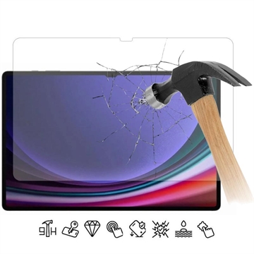 Samsung Galaxy Tab S10 Ultra/S11 Ultra Beskyttelsesglass - Case Friendly - Gjennomsiktig
