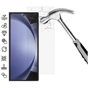 Samsung Galaxy Z Fold6 Beskyttelsesglass - 9H, 0.3mm - Case Friendly  - Klar