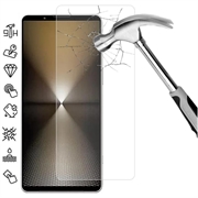 Sony Xperia 1 VII Beskyttelsesglass - 9H - Case Friendly - Gjennomsiktig