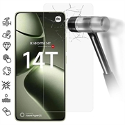 Xiaomi 14T/14T Pro Beskyttelsesglass - Case Friendly - Gjennomsiktig