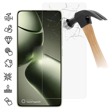 Xiaomi 15T/15T Pro Beskyttelsesglass - 9H - Case Friendly - Gjennomsiktig