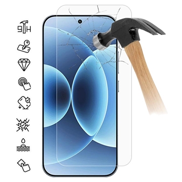 Xiaomi 17/17 Pro Beskyttelsesglass - 9H - Case Friendly - Gjennomsiktig