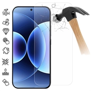 Xiaomi 18 Pro Max Beskyttelsesglass - 9H - Case Friendly - Gjennomsiktig