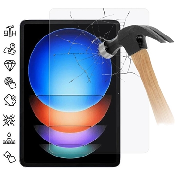 Xiaomi Pad 6S Pro 12.4 Beskyttelsesglass - Case Friendly - Klar
