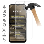 Xiaomi Poco C81 Beskyttelsesglass - 9H - Case Friendly - Gjennomsiktig