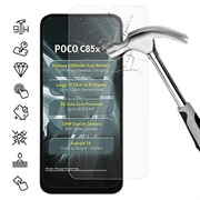 Xiaomi Poco C85x Beskyttelsesglass - 9H - Case Friendly - Gjennomsiktig