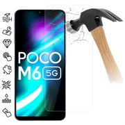 Xiaomi Poco M6 Beskyttelsesglass - Case Friendly - Klar