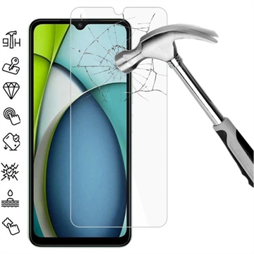 Xiaomi Redmi A3x Beskyttelsesglass - 9H, 0.3mm - Case Friendly  - Klar