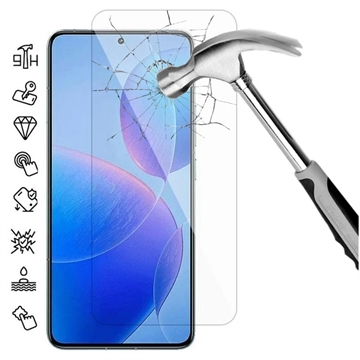 Xiaomi Redmi K80/K80 Pro/Poco F7 Ultra/Poco F7 Pro Beskyttelsesglass - Case Friendly - Gjennomsiktig