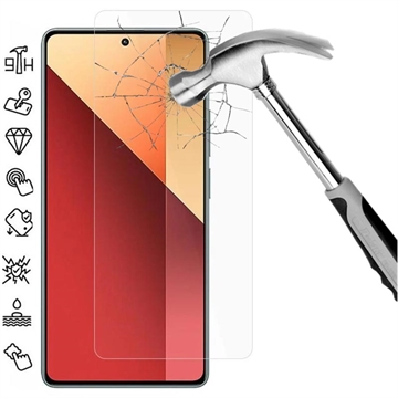 Xiaomi Redmi Note 13 Pro 4G/Poco M6 Pro Beskyttelsesglass - Case Friendly - Klar