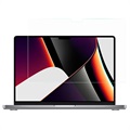 MacBook Pro 16" 2021/2023 Skjermbeskyttere Panzerglass - 9H, 0.3mm - Klar