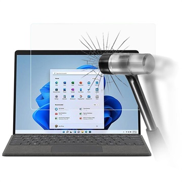 Microsoft Surface Pro 8 Beskyttelsesglass - 9H, 0.3mm - Klar