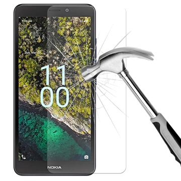 Nokia C100 Beskyttelsesglass - 9H, 0.3mm - Klar