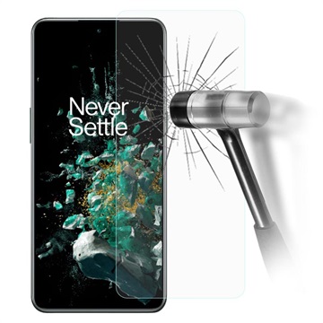 OnePlus 10T Beskyttelsesglass - 9H, 0.3mm - Klar