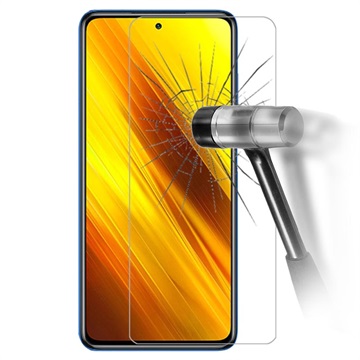 Xiaomi Poco X3 NFC Beskyttelsesglass - 9H, 0.3mm - Klar