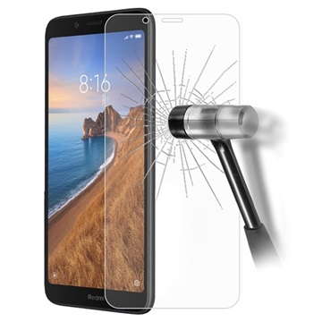 Xiaomi Redmi 7A Beskyttelsesglass - 0.3mm - Gjennomsiktig