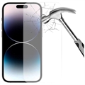 iPhone 14 Pro Max Skjermbeskytter i Herdet Glass - Gjennomsiktig