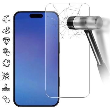 iPhone Air Beskyttelsesglass - 9H - Case Friendly - Gjennomsiktig