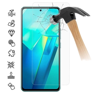 vivo T2 Beskyttelsesglass - 9H, 0.3mm - Case Friendly  - Klar