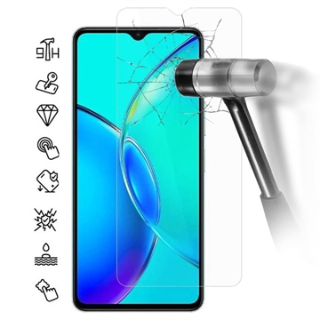 vivo Y27 Beskyttelsesglass - Case Friendly - Gjennomsiktig