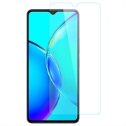 vivo Y35+ Beskyttelsesglass - Case Friendly - Gjennomsiktig