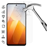 vivo iQOO Z8x Beskyttelsesglass - 9H, 0.3mm - Case Friendly  - Klar