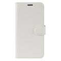 iPhone XS Max Strukturert Lommebok-deksel - Hvit