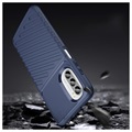 Thunder Series Motorola Moto G52/G82 TPU-deksel - Blå