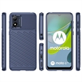 Thunder Series Motorola Moto E13 TPU-deksel - Blå