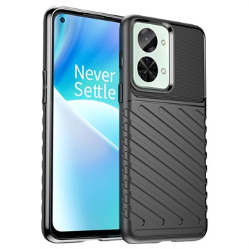 Thunder Series OnePlus Nord 2T TPU-deksel - Svart