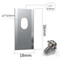 Titanbelagte kniver til Dreame A1/A2 og Mova 600/1000 robotgressklippere - 12 stk.