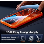 iPhone 16 Plus Torras GlassGo Beskyttelsesglass med Automatisk Justeringsramme