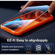 iPhone 16 Pro Max Torras GlassGo Beskyttelsesglass med Automatisk Justeringsramme