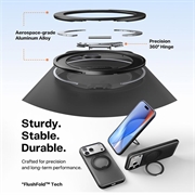 iPhone 17 Pro Max Torras O Fitness-deksel med 360 kickstand - MagSafe-kompatibel