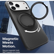 iPhone 17 Pro Max Torras O Fitness-deksel med 360 kickstand - MagSafe-kompatibel