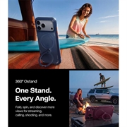 iPhone 18 Pro Max/17 Pro Max Torras Ostand Q3 Air MagSafe deksel - Mørkeblå