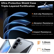 Samsung Galaxy S26 Torras Skin-Touch-Deksel med utskiftbare knapper - Klar