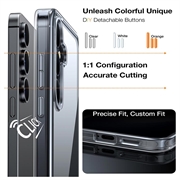 Samsung Galaxy S26 Torras Skin-Touch-Deksel med utskiftbare knapper - Klar