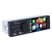 Bluetooth-bilstereo med berøringsskjerm og CarPlay/Android Auto - SD, AUX, USB