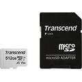 Transcend 300S microSDXC-minnekort med SD-adapter TS512GUSD300S-A - 512 GB