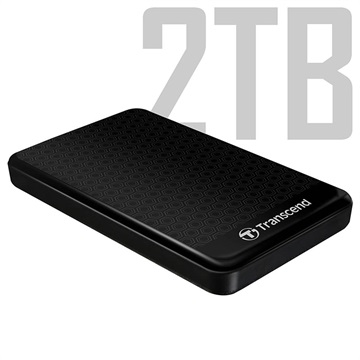 Transcend StoreJet 25A3 USB 3.1 Gen 1 Ekstern Harddisk - 2TB