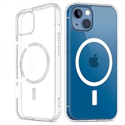 iPhone 15 Hybrid-deksel - MagSafe-kompatibel - Gjennomsiktig