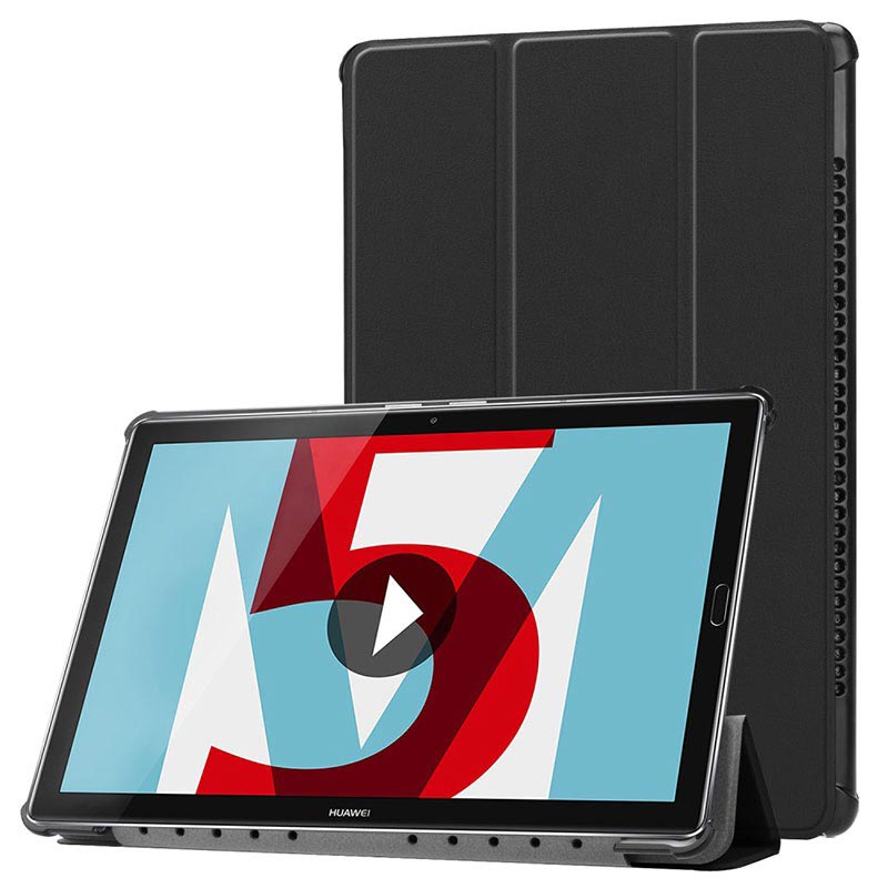 Custodia Protettiva Con Staffa Per Huawei MediaPad M5 10 / M5 10 Pro - Antiurto Con Supporto Integrato - Cherrry - Foto 3