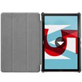 Tri-Fold Series Huawei MediaPad M5 10/M5 10 (Pro) Folio-etui - Svart