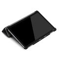 Huawei Mediapad M5 lite Smart Tri-Fold Folio-etui - Svart