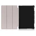 Huawei Mediapad M5 lite Smart Tri-Fold Folio-etui - Svart