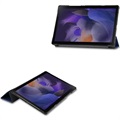 Tri-Fold Series Samsung Galaxy Tab A8 10.5 (2021) Folio-etui - Mørkeblå